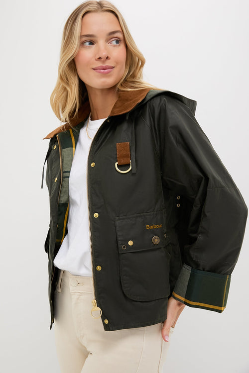 Archive Olive Erma Wax Jacket
