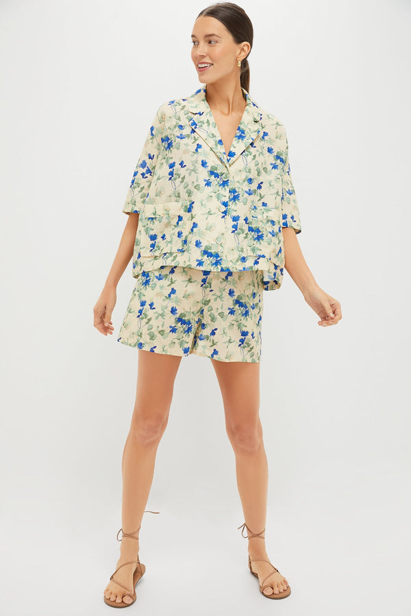 Bellflower Blooms Percy Shorts