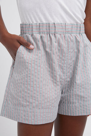 Sage Stripe Lane Short