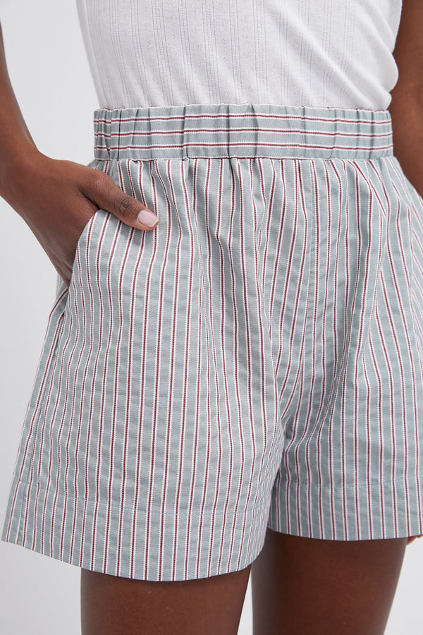 Sage Stripe Lane Short