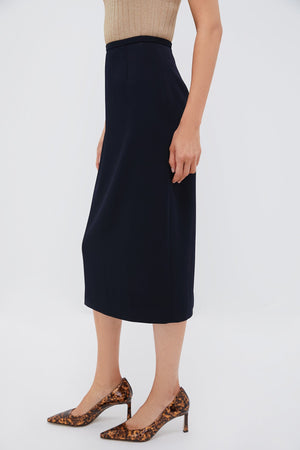Navy Tanya Skirt