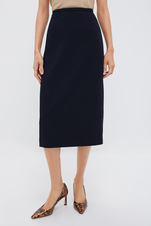 Navy Tanya Skirt