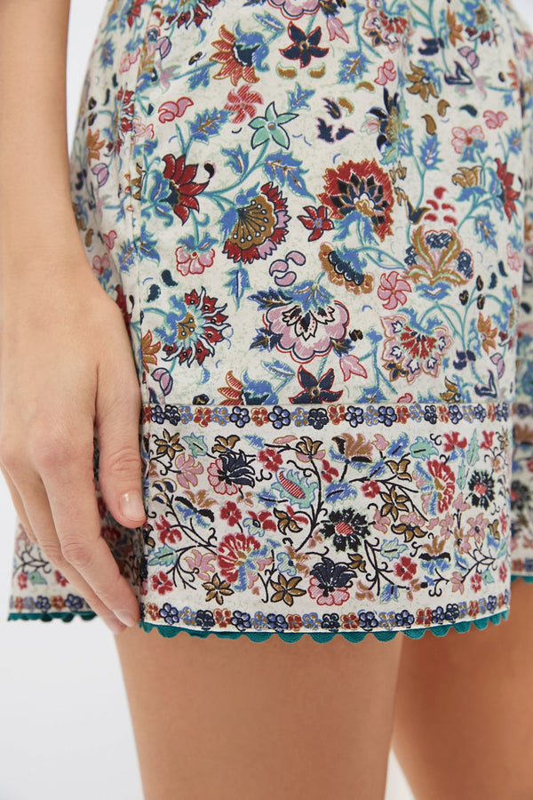 Cream Chintz Nova Shorts