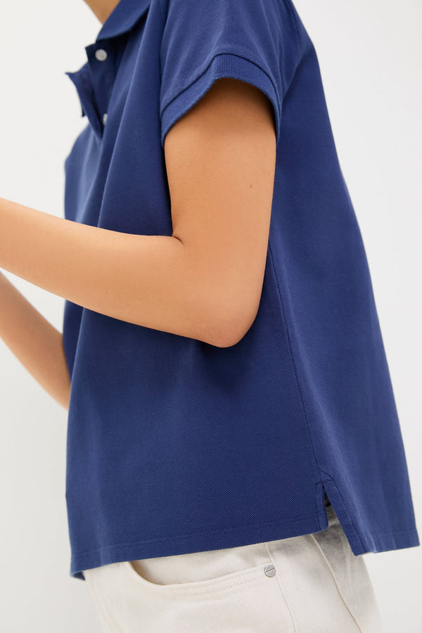 Navy Pique Murray Classic Polo