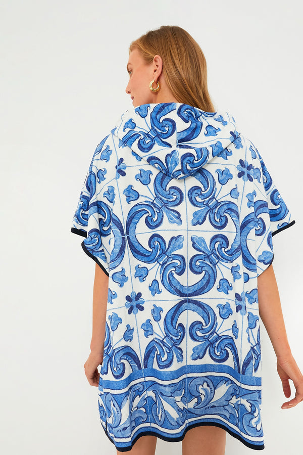 Majolica Terrycloth Coverup