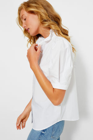 White Cotton Alicia Blouse