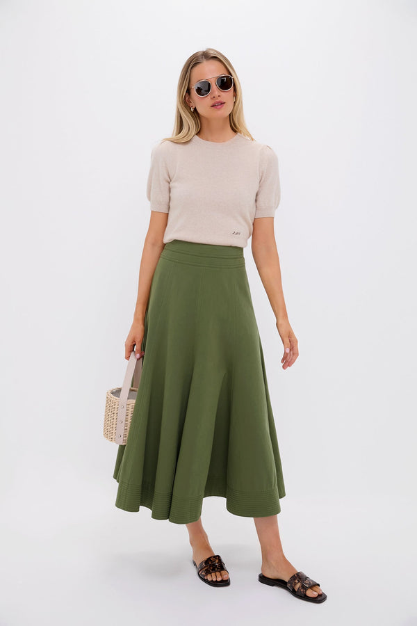 Olive Green Brynn Skirt