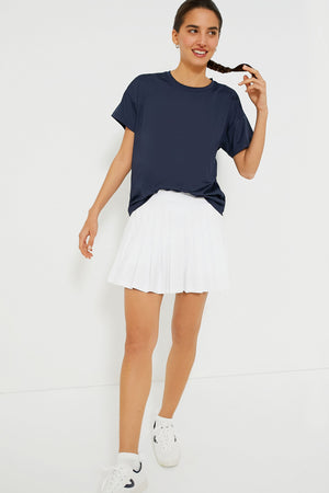 Navy Short Sleeve Ryan Boyfriend Tee