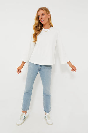 White Adler Tee