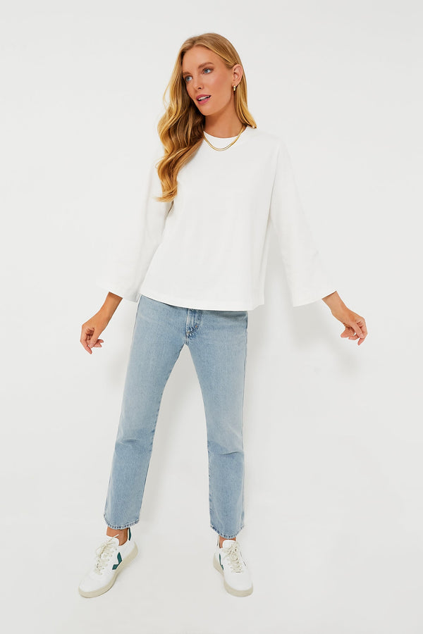 White Adler Tee