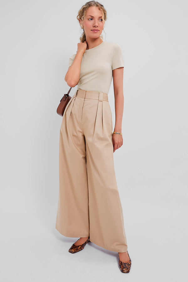 Sandstone Cashmere Silk Blend Katie Tee