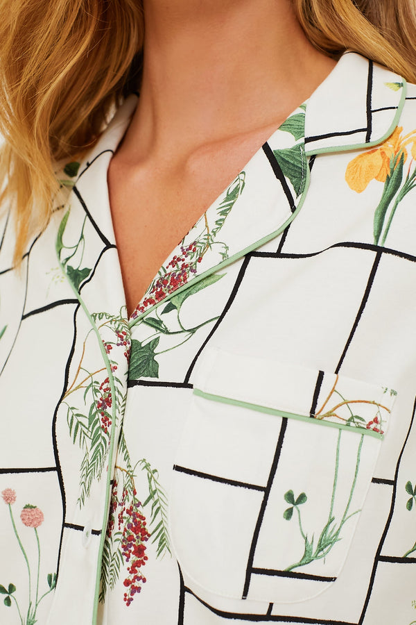 Fresher Buds Pajama Short Set
