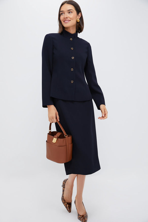 Navy Tanya Skirt