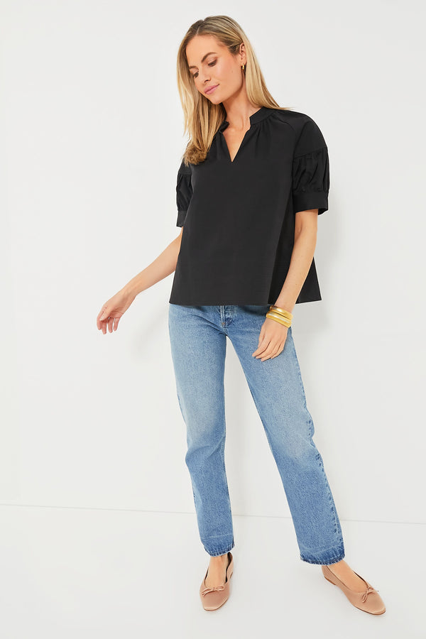Black Ruthie Blouse