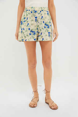 Bellflower Blooms Percy Shorts