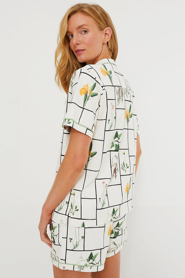 Fresher Buds Pajama Short Set