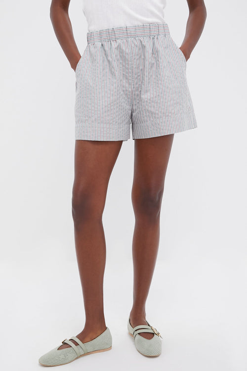 Sage Stripe Lane Short