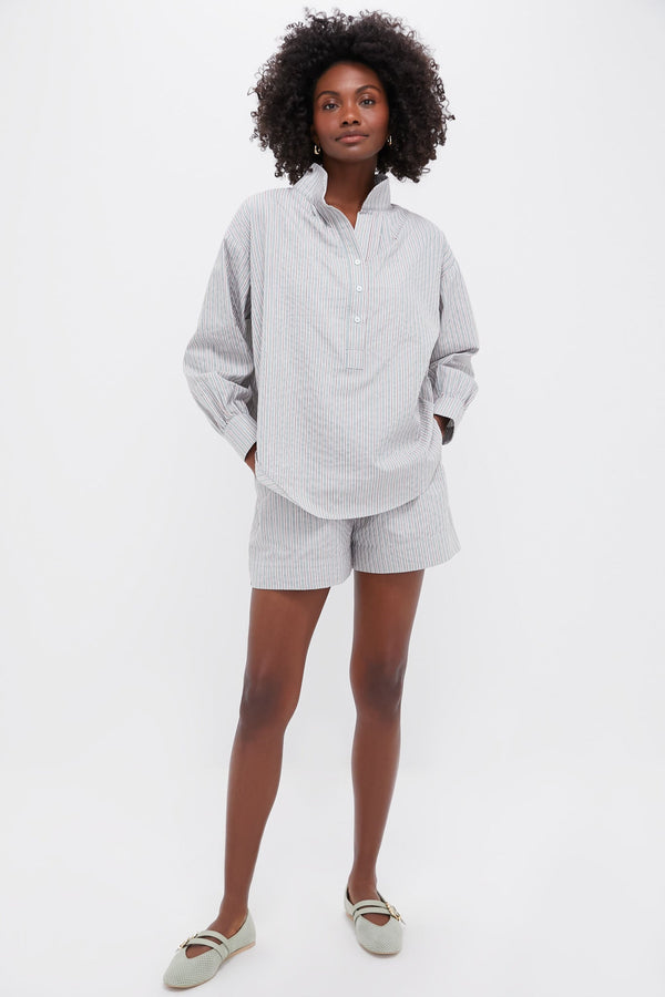 Sage Stripe Lane Short