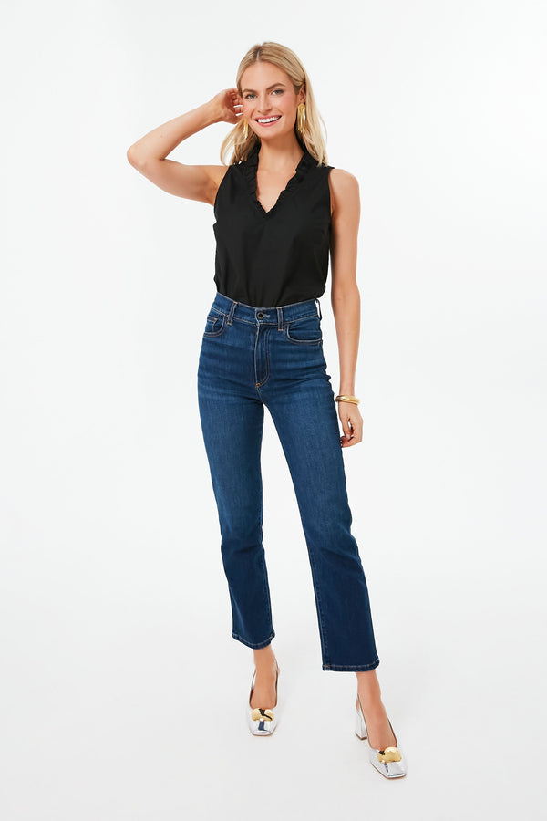 Black Veronica Top