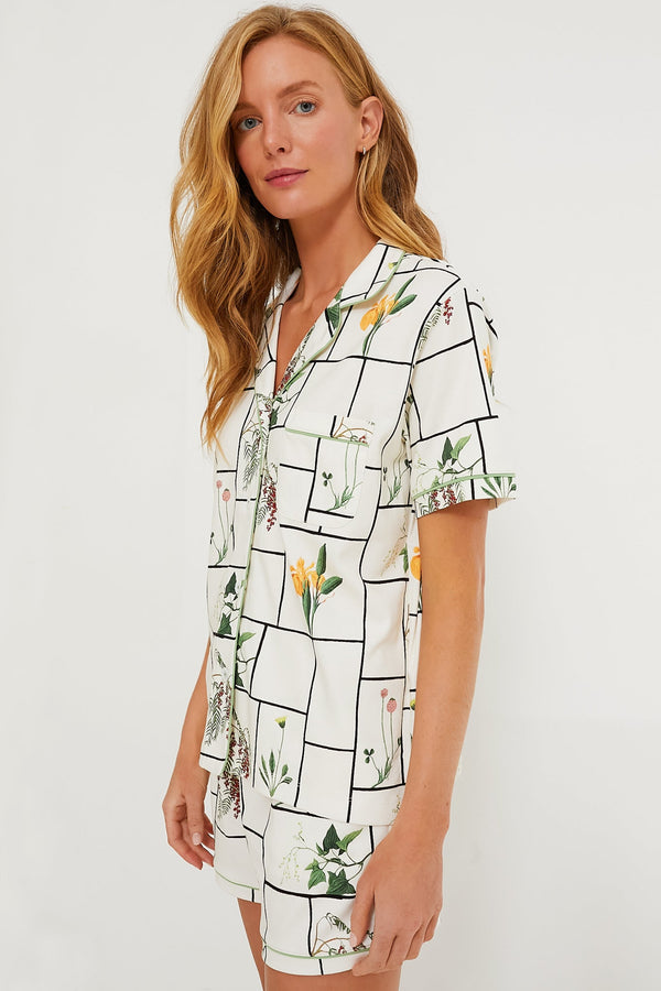 Fresher Buds Pajama Short Set