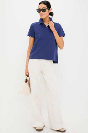 Navy Pique Murray Classic Polo
