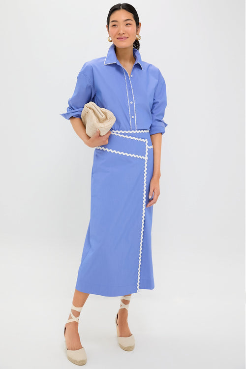 Sail Blue Marcy Maxi Skirt