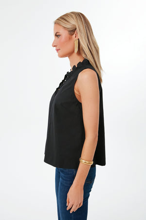 Black Veronica Top