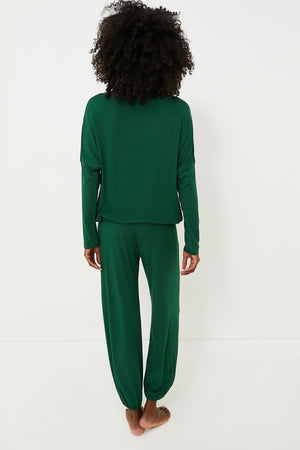 Forest Green Gisele Slouchy Set