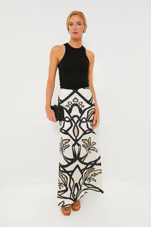Malambo White Carmenza Skirt