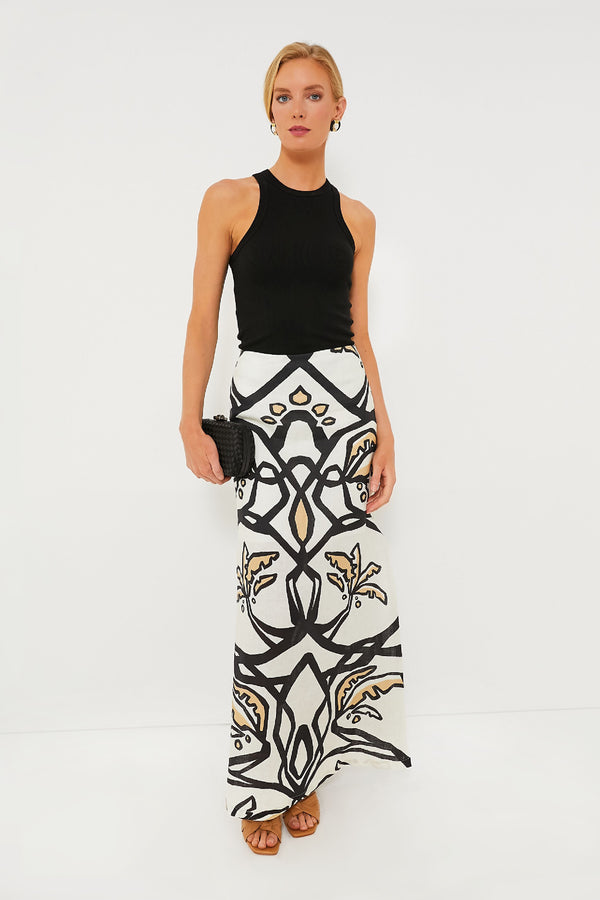 Malambo White Carmenza Skirt