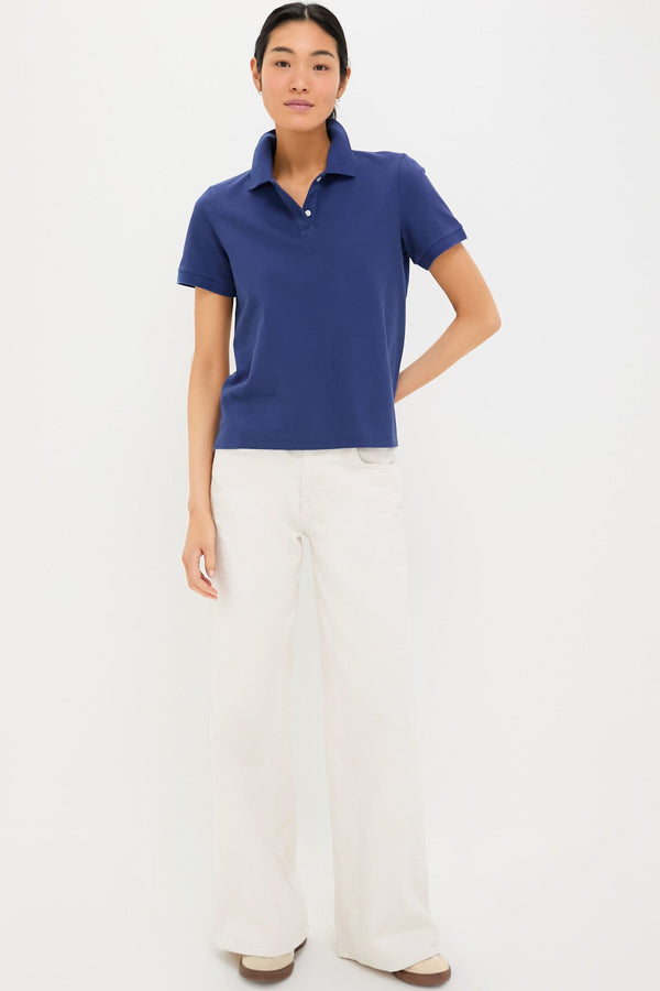 Navy Pique Murray Classic Polo