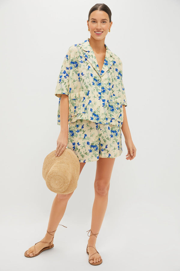 Bellflower Blooms Percy Shorts