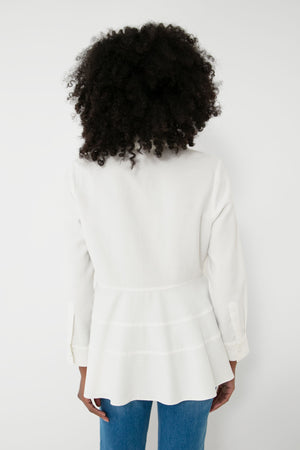 White Ashlen Blouse