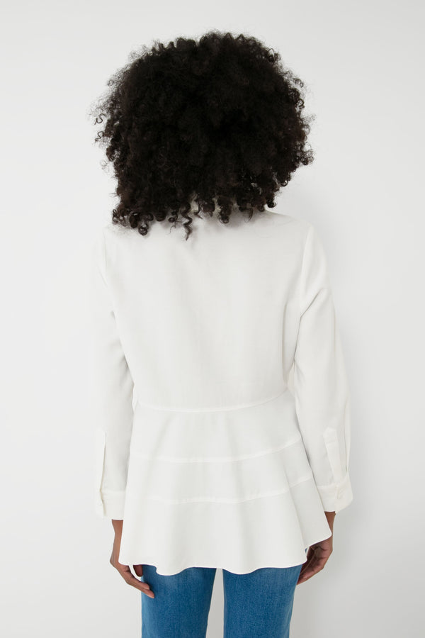White Ashlen Blouse