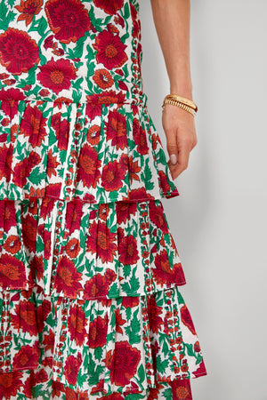 Pink Dijon Honduras Maxi Skirt