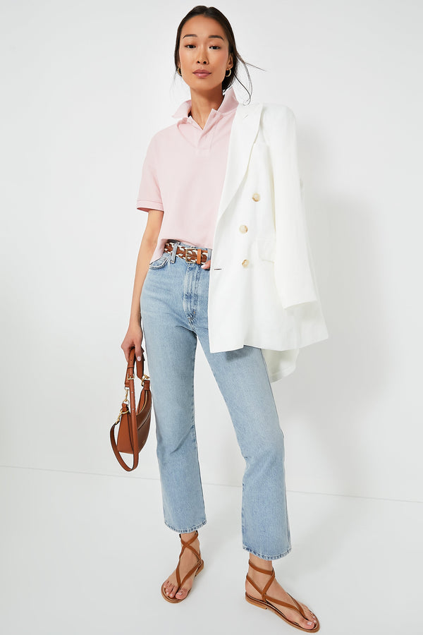 Pink Pique Holmes Boyfriend Polo