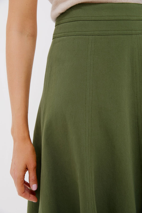 Olive Green Brynn Skirt