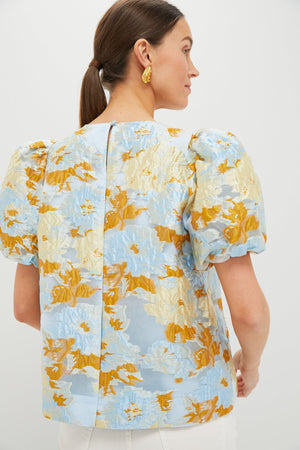 Jessamine Jacquard Lyla Blouse