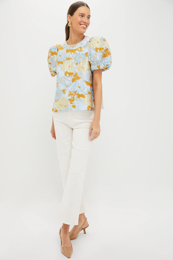 Jessamine Jacquard Lyla Blouse