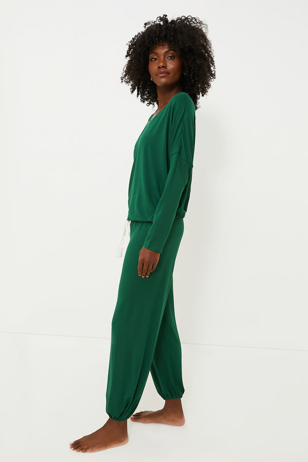 Forest Green Gisele Slouchy Set