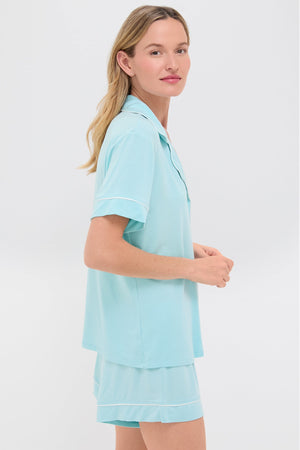 Canal Blue Gisele Shortie PJ Set