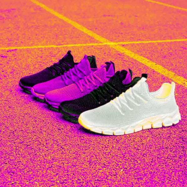 Lace-up Sneakers, Casual Comfortable Running Shoes
