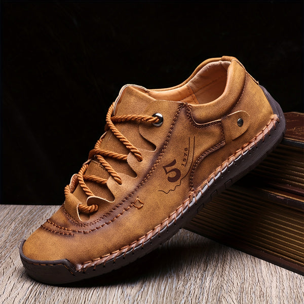 Handmade Stitching Casual Shoes, Outdoor Walking Sneakers