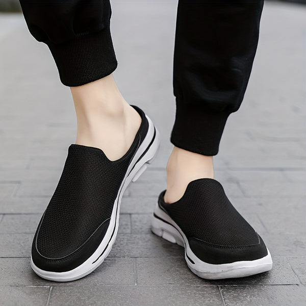 Slip-on Mules House Slippers, Lightweight Non Slip