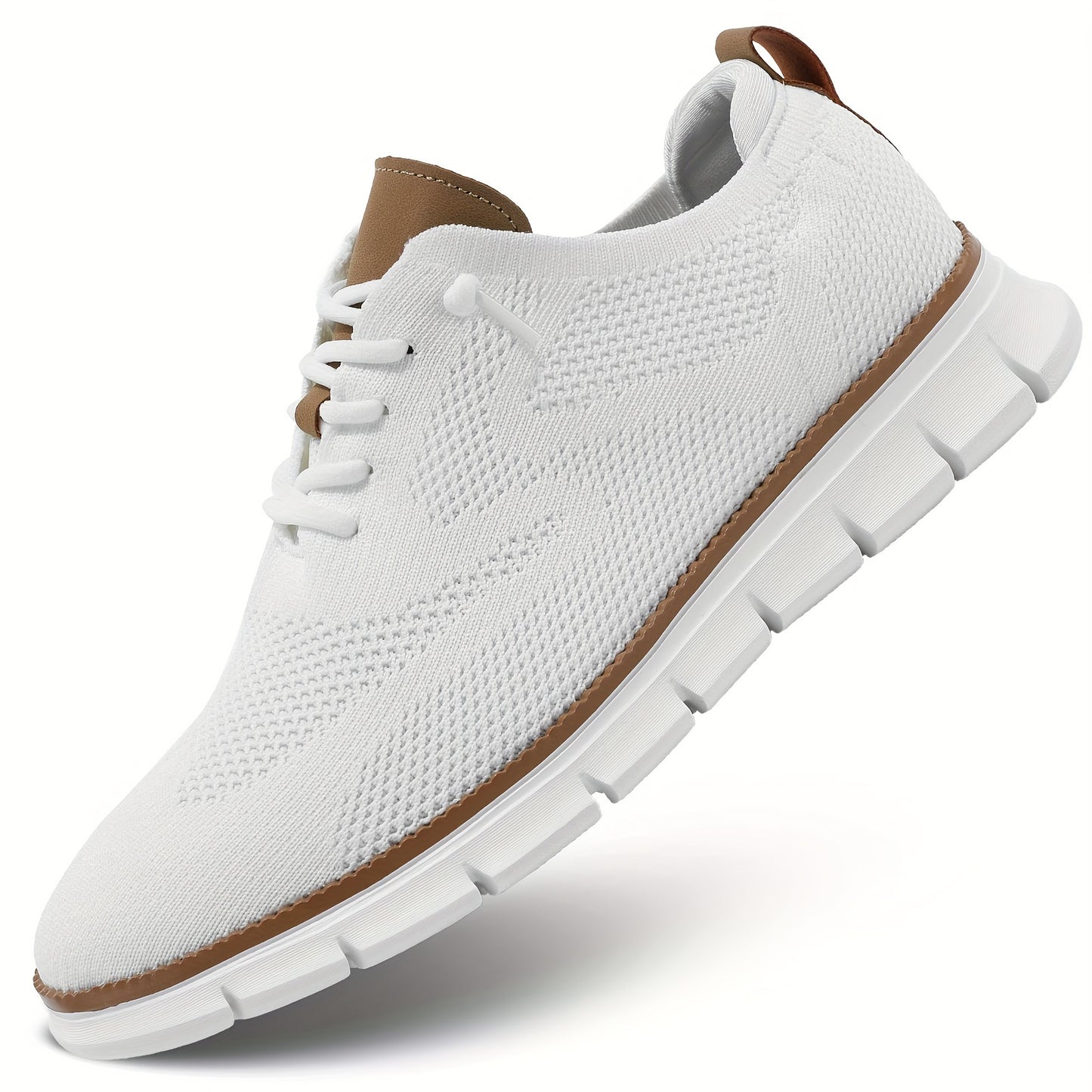 Lace-up Sneakers, Athletic Lightweight And Breathable