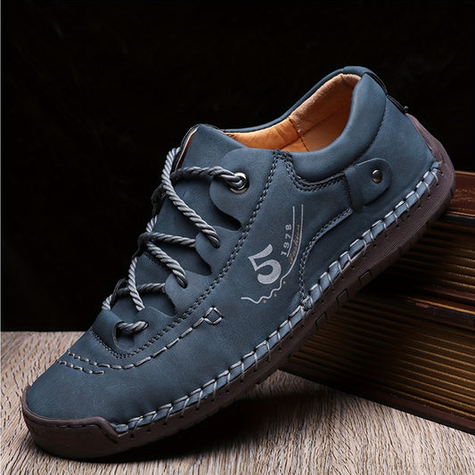 Handmade Stitching Casual Shoes, Outdoor Walking Sneakers