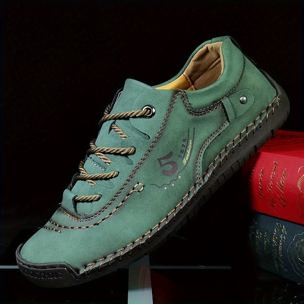 Handmade Stitching Casual Shoes, Outdoor Walking Sneakers